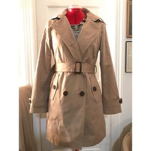 Tan Michael Kors Raincoat